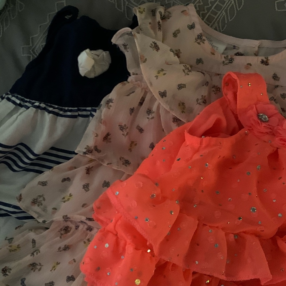 3 baby girl dresses